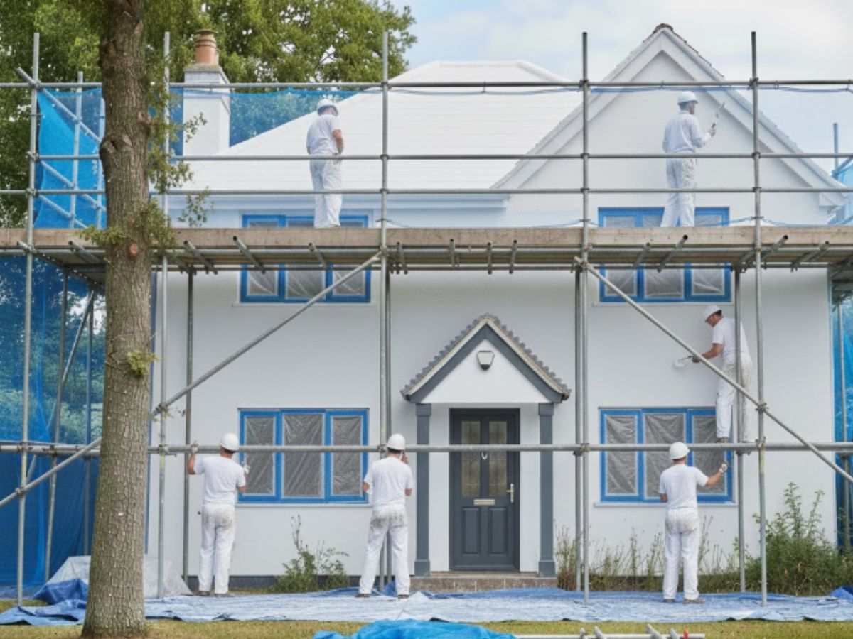 外壁塗装施工写真3